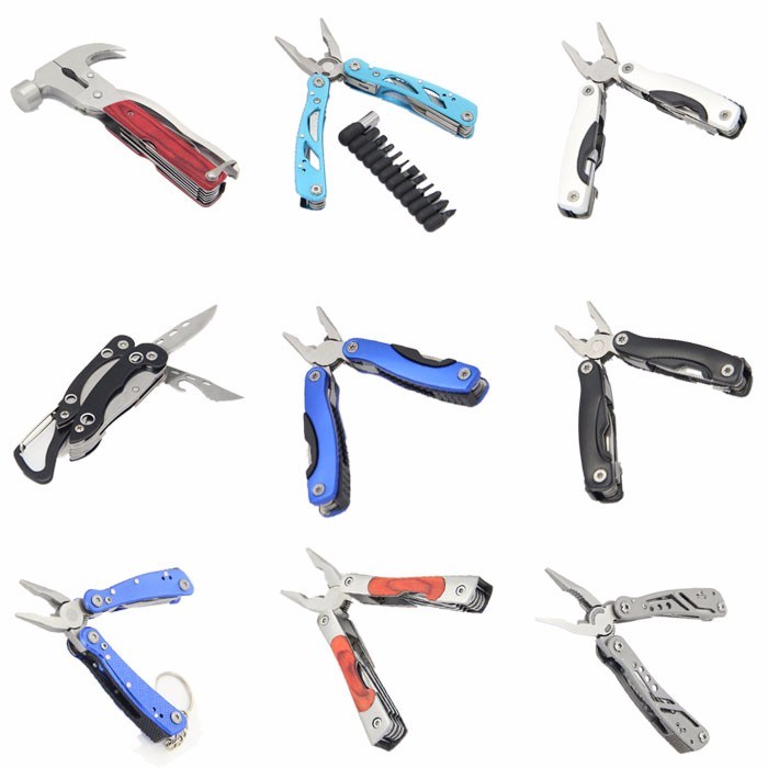 High Quality Multitools Folding Pliers Non Slip Pocket Multi Tool Set