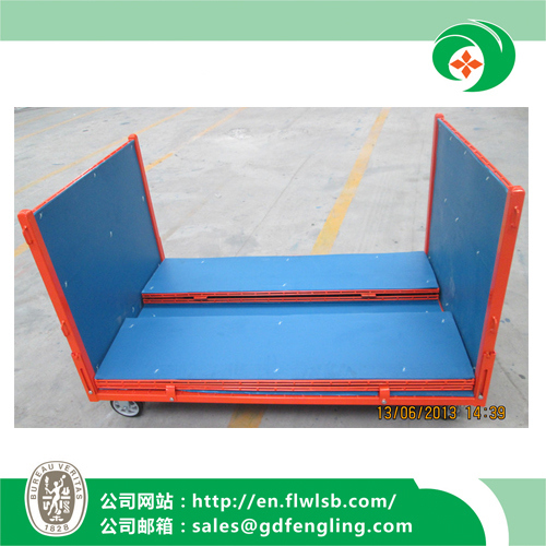 Metal Collapsible Wire Mesh Cage for Warehouse Storage