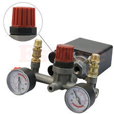 Air Compressor Parts Pressure Regulator Switch Holder Manifold