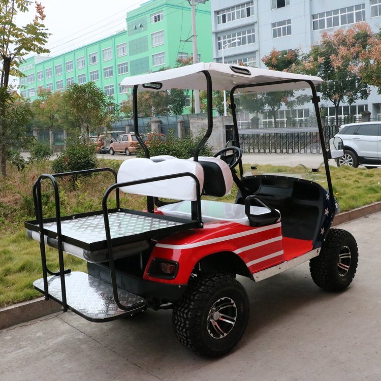 Hot Sale Mini 4 Seater Club Car Golf Cart with Foldable Windshield