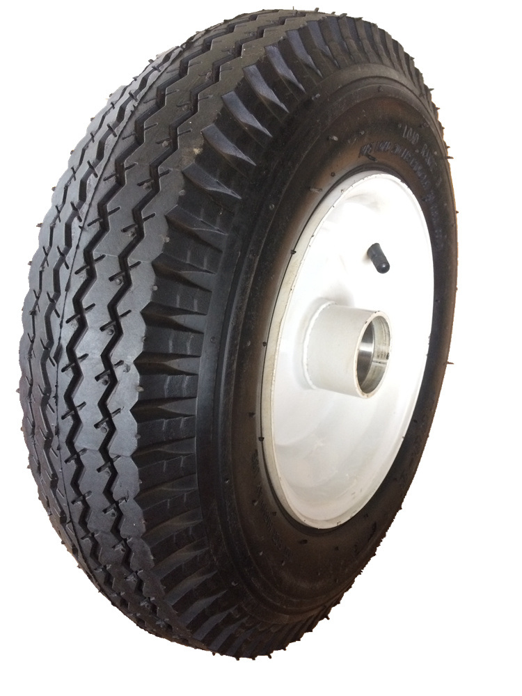Super Quality Pneumatic Rubber Wheel with Metal Rim