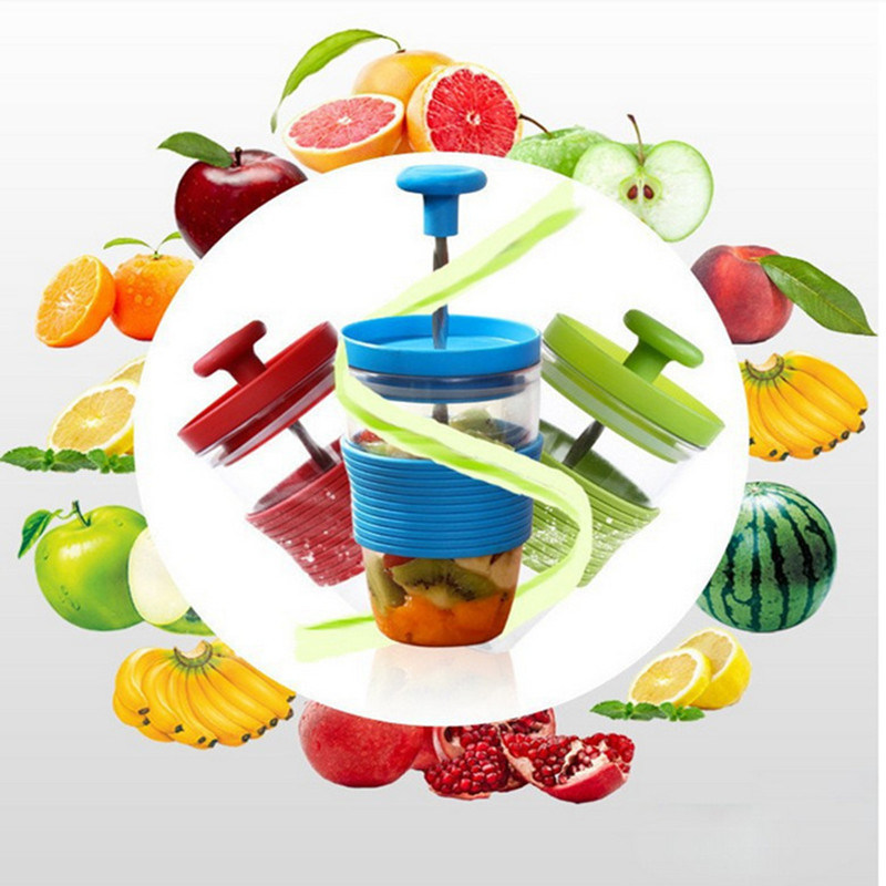 Fruit Stirring Cup Manually Juice Cup Milk Shake Manual Mixing Cup