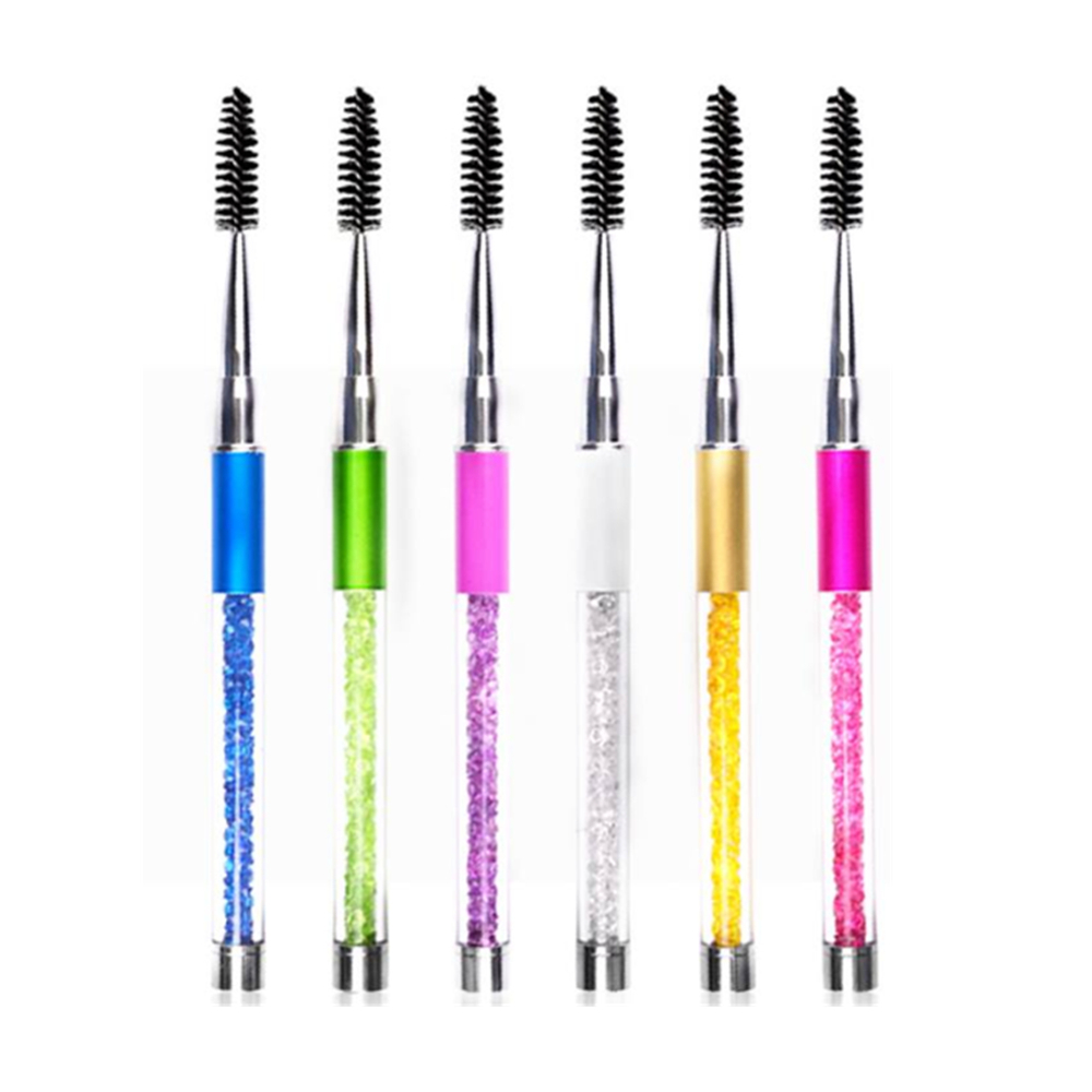 Eyelash Brush Individual Brush 6 Colors Makeup Brush Free Logo