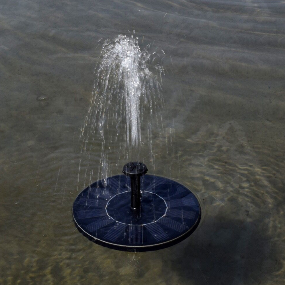 Watering Wide Watering Kit Garden Fountain Floating Solar Water Pump
