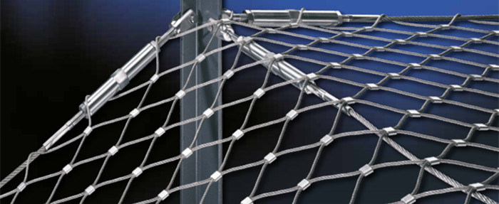 China Factory 316 Stainless Steel Wire Rope Woven Mesh for Zoo