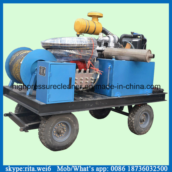 Diesel Engine High Pressure 800mm Pipe Washer Water Jet Drain Cleaner