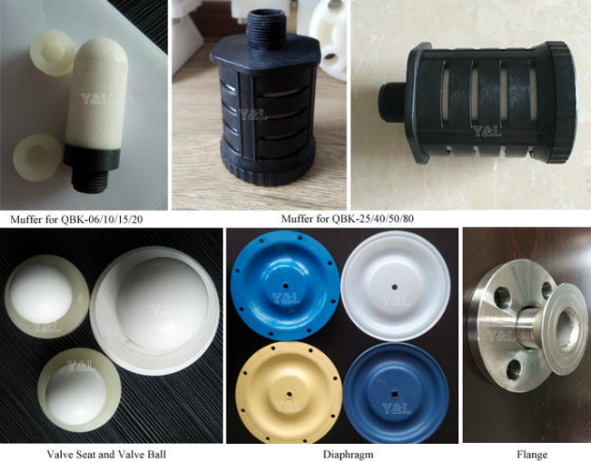 High Quality 3 Inch Safety Air Membrane Pump for Food