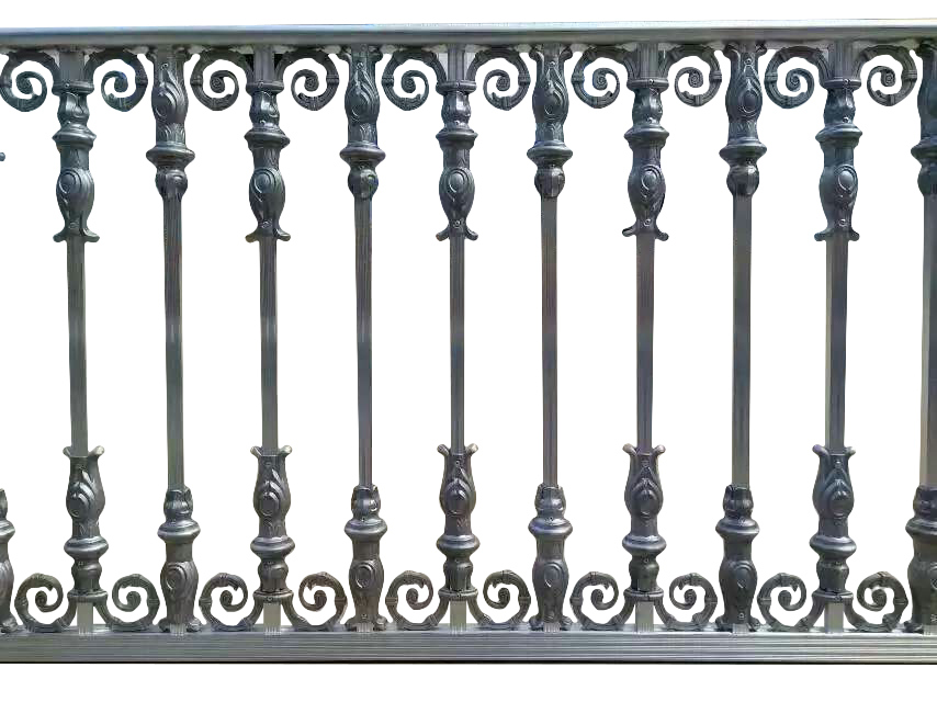 Aluminum Metal Galvanized Steel Garden Fence