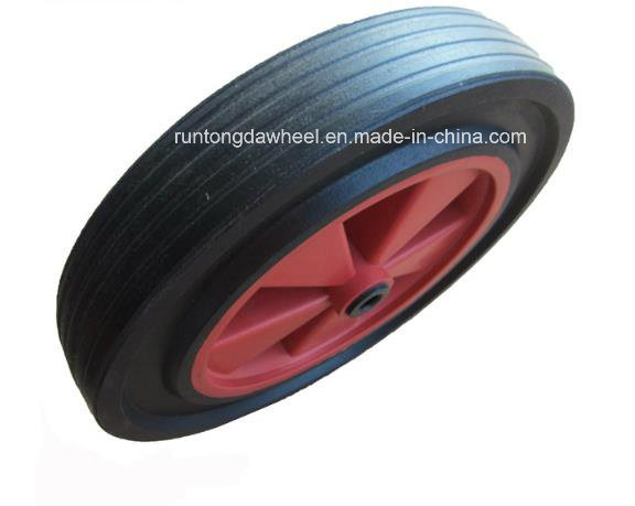 High Quality Rubber Solid Black Tyre