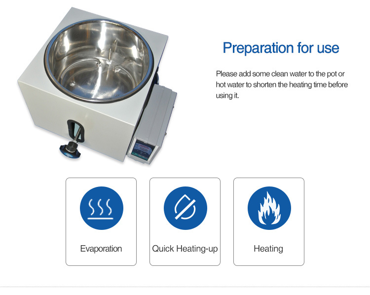 Single Hole Laboratory Digital Water Bath Pot