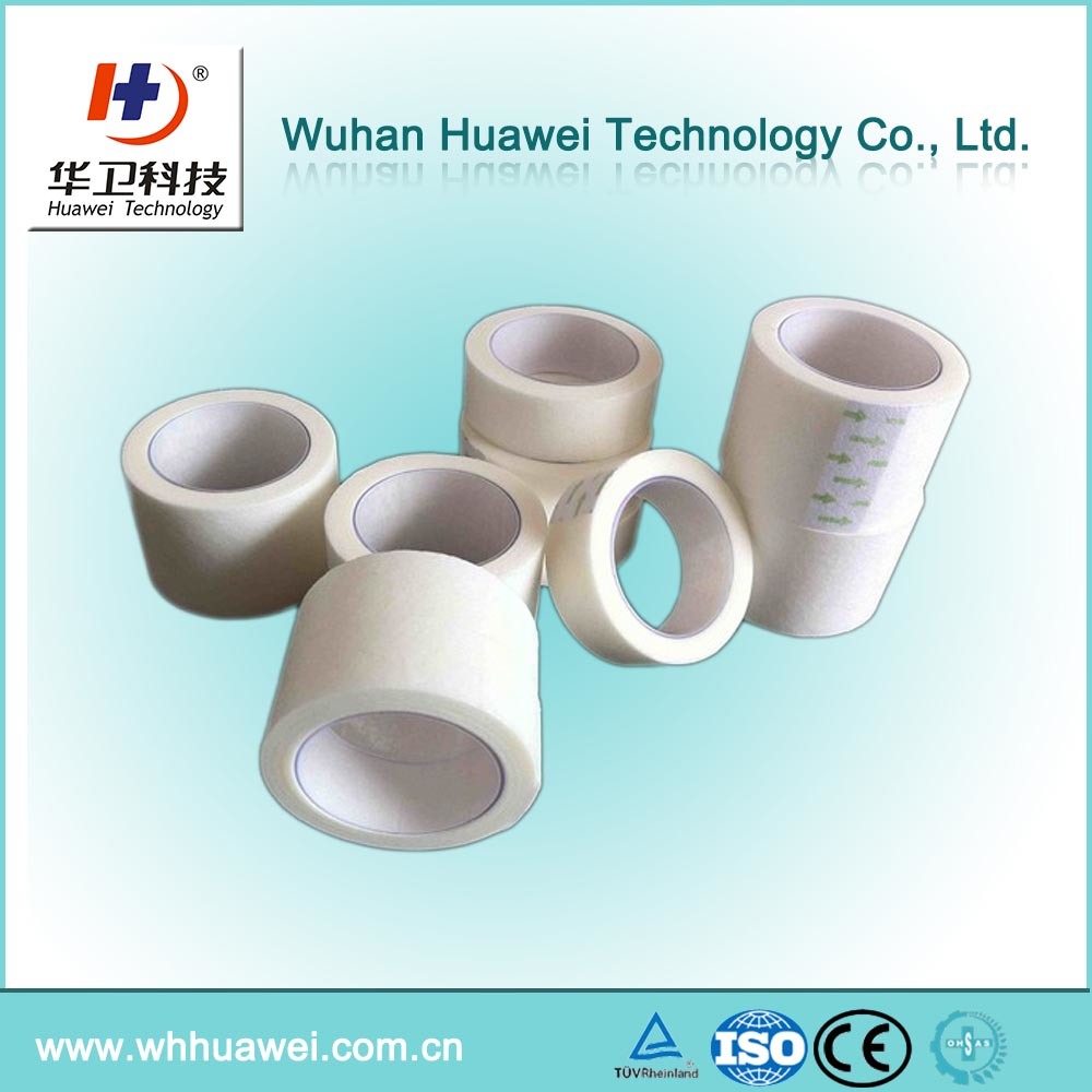 White Color Nonwoven Surgical Microporous Tape