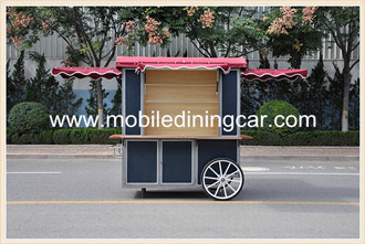 Vintage Hand Pushing Food Cart Hot Sale