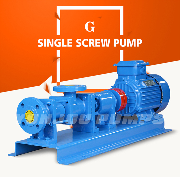 Textile Dyes Viscous Slurry Transfer Single Screw Pump/ Screw Pump for Waste Paper Slurry