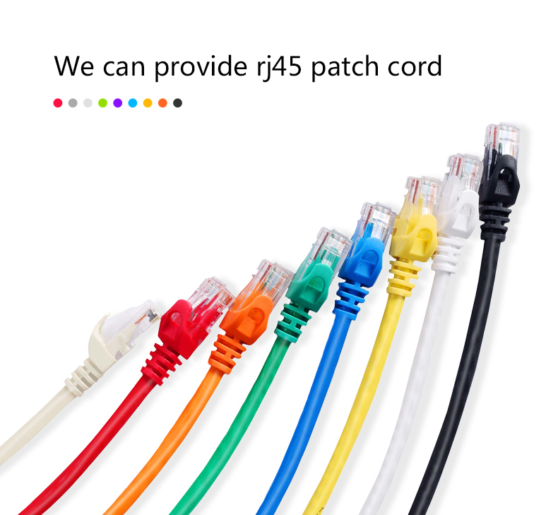 RJ45 Connector CAT6 Patch Cord Cable 0.5m 1m 2m 3m