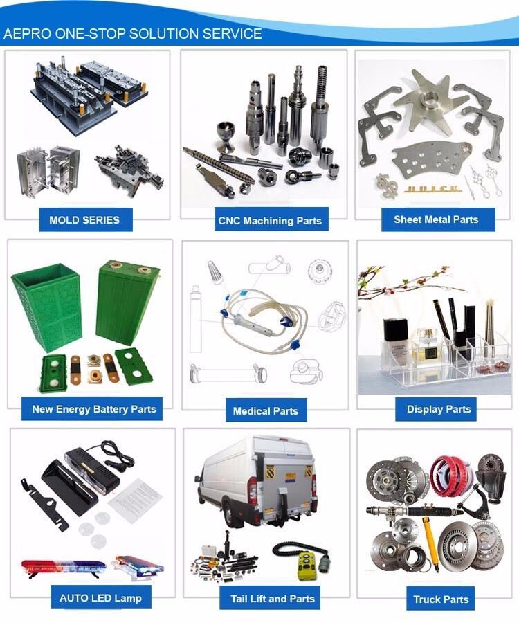 China Metal Fabrication Die Cast Aluminium Spare Parts