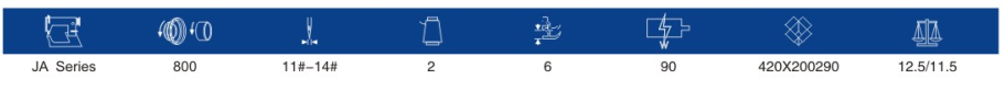 Ja-2-2 Household Sewing Machine for Embroidery and Heavy Fabrics