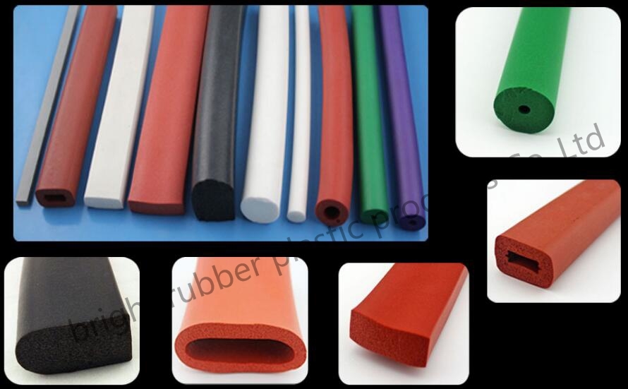 Colorful Extrusion Rubber Parts for Sealing