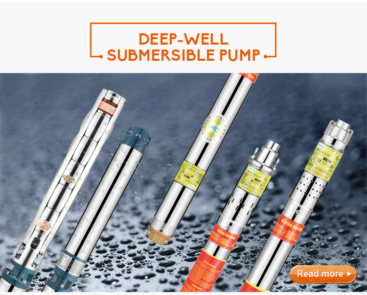 Power Saved High Performance Good Quality 3qgd, 4qgd Screw Submersible Water Pumps