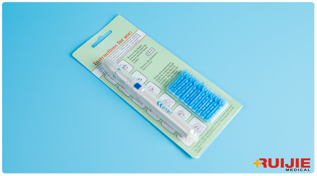 Hospital Safety Lancing Device Kit