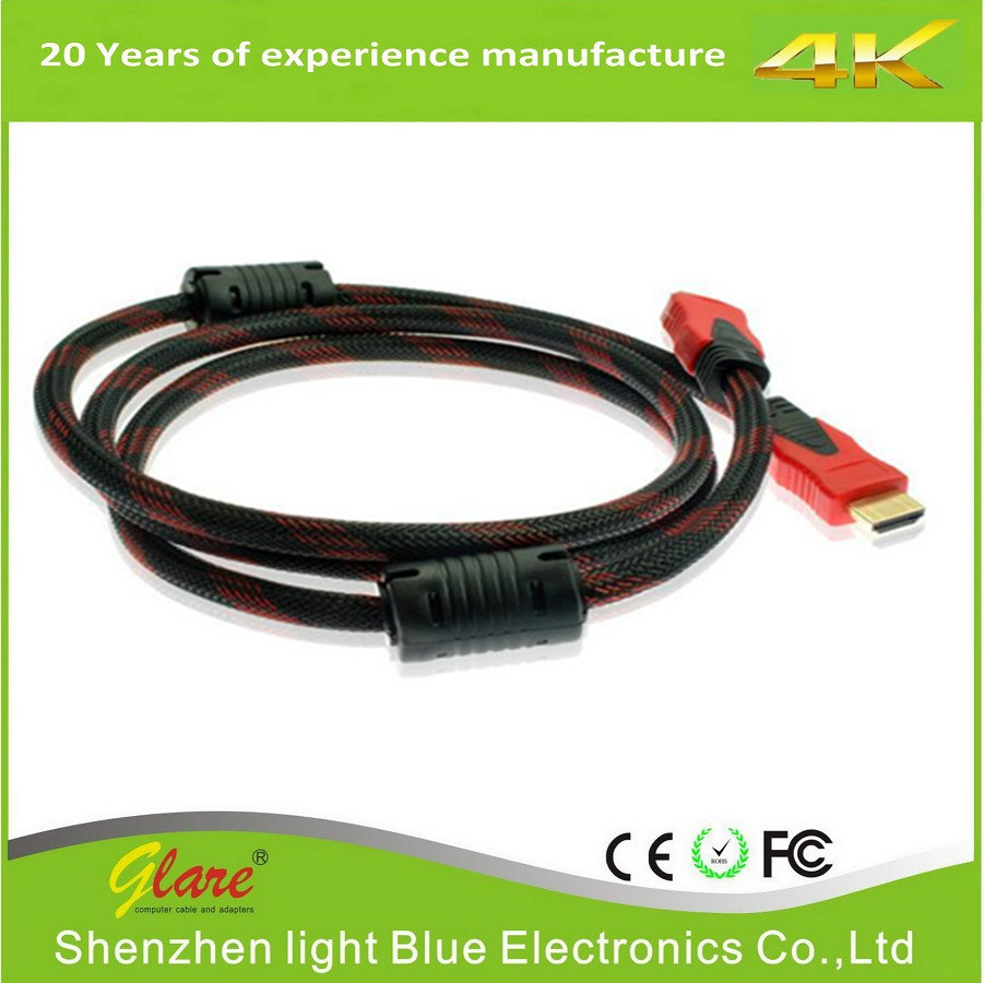 High Speed Gold Plug 2.0V HDMI Cable for Computer