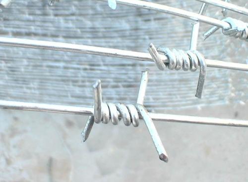 Single Twisted Barbs Wire Making Barbed Wire Machine