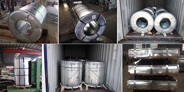 0.15-0.8mm Cold Rolled Galvanized Steel Coil for Building Material