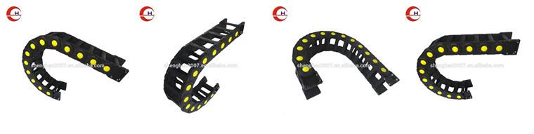 20 Series Bridge Type Engineering Plastic Towing Cabe Carrier Chain