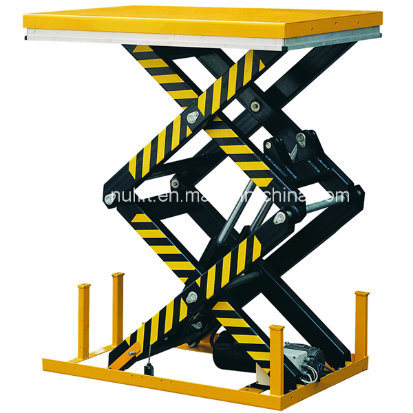 Electric Hydraulic Double Scissors Table Lifter