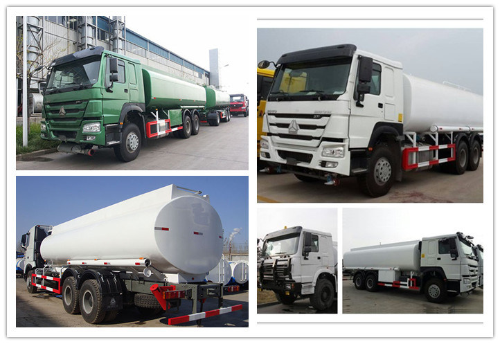 8X4 12 Wheeler HOWO 35, 000L Fuel Tank Truck