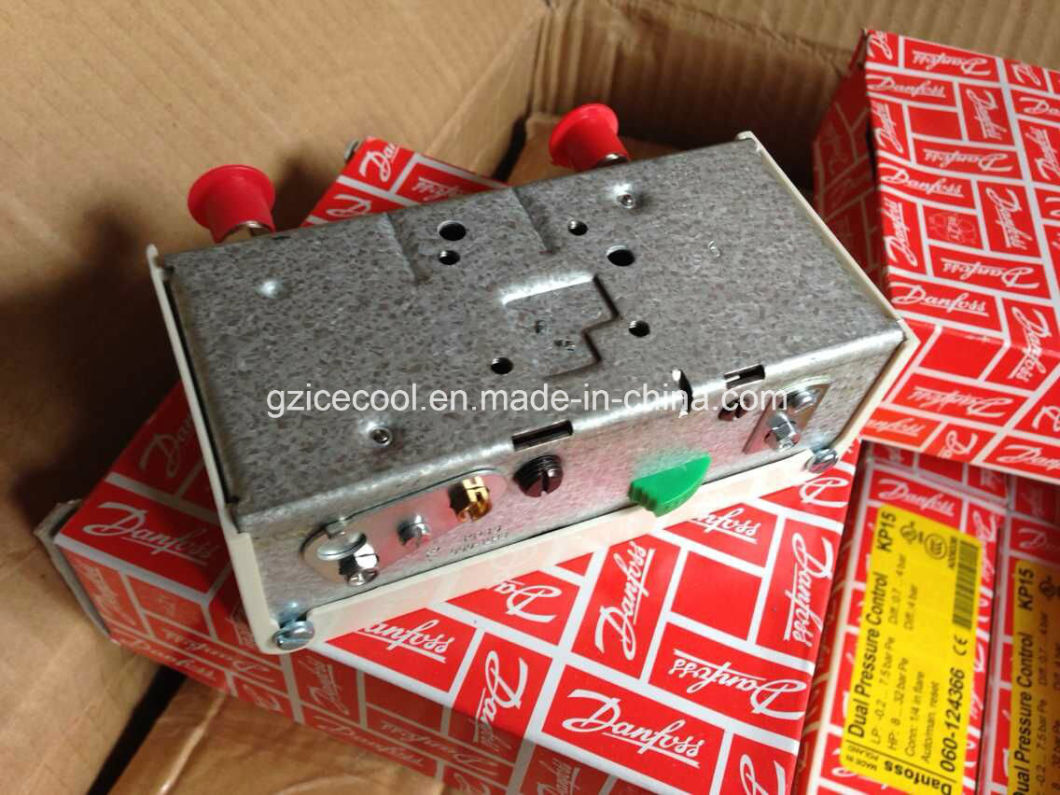 Kp15 060-124366 Danfoss Dual Pressure Control High Pressure Hand Movement Low Pressure Automatic Movement Double Pressure Switch