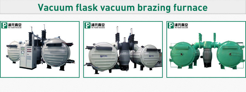 White Color Vacuum Brazing Machine for Vacuum Flask Sealing