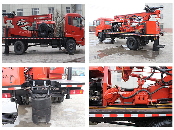 Truck Mounted Drilling Rig for Sale (HFT500)