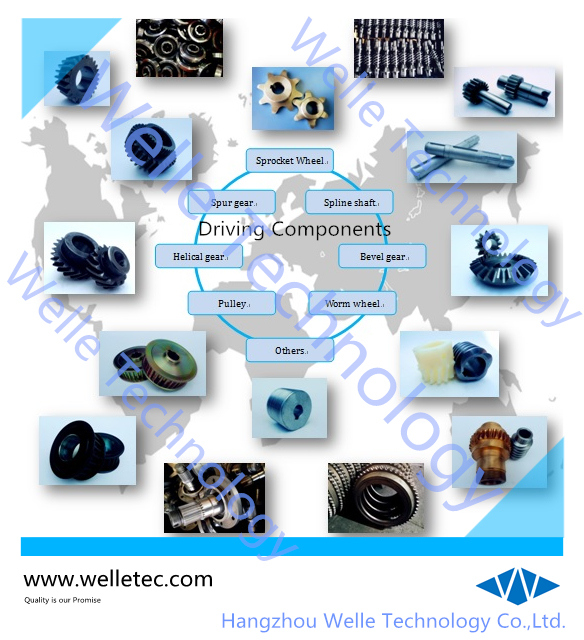 Nonstandard Drive Components, Power Transmission Spare Parts, Customized