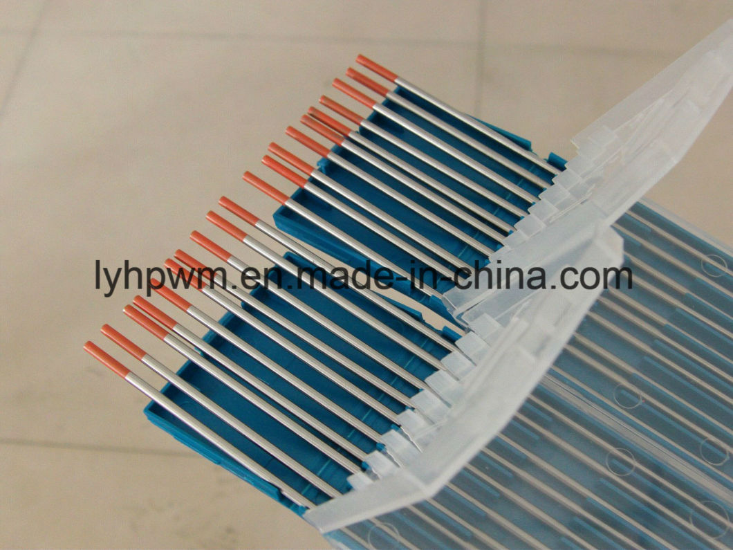 Wz8 Zirconium Tungsten Electrodes in 10PCS Plastic Packing