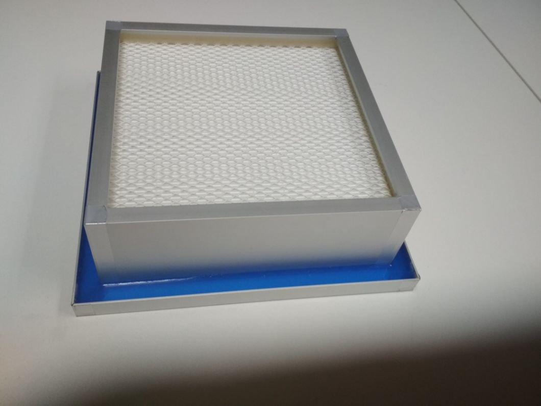 H14 Gel Seal Mini-Pleat HEPA Air Filter for HEPA Box