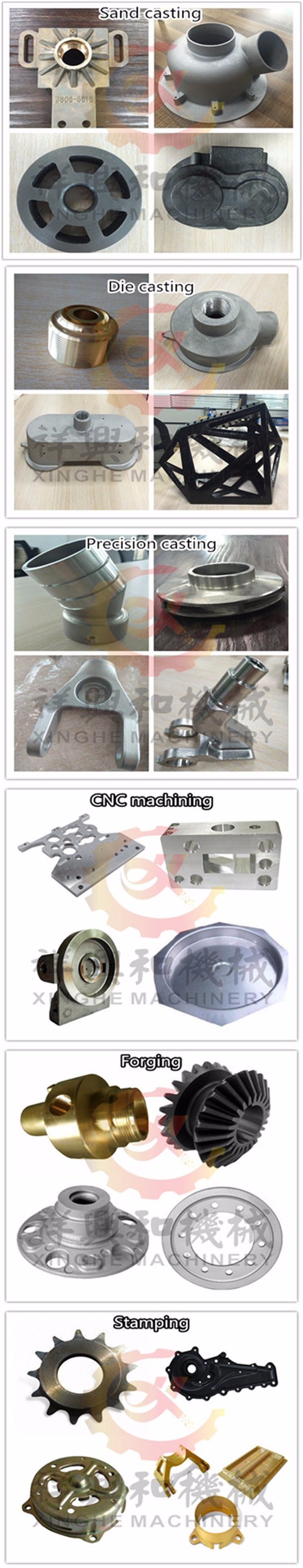 Customized Auto Engine Parts Aluminum Permanent Mold Casting Truck Trailer