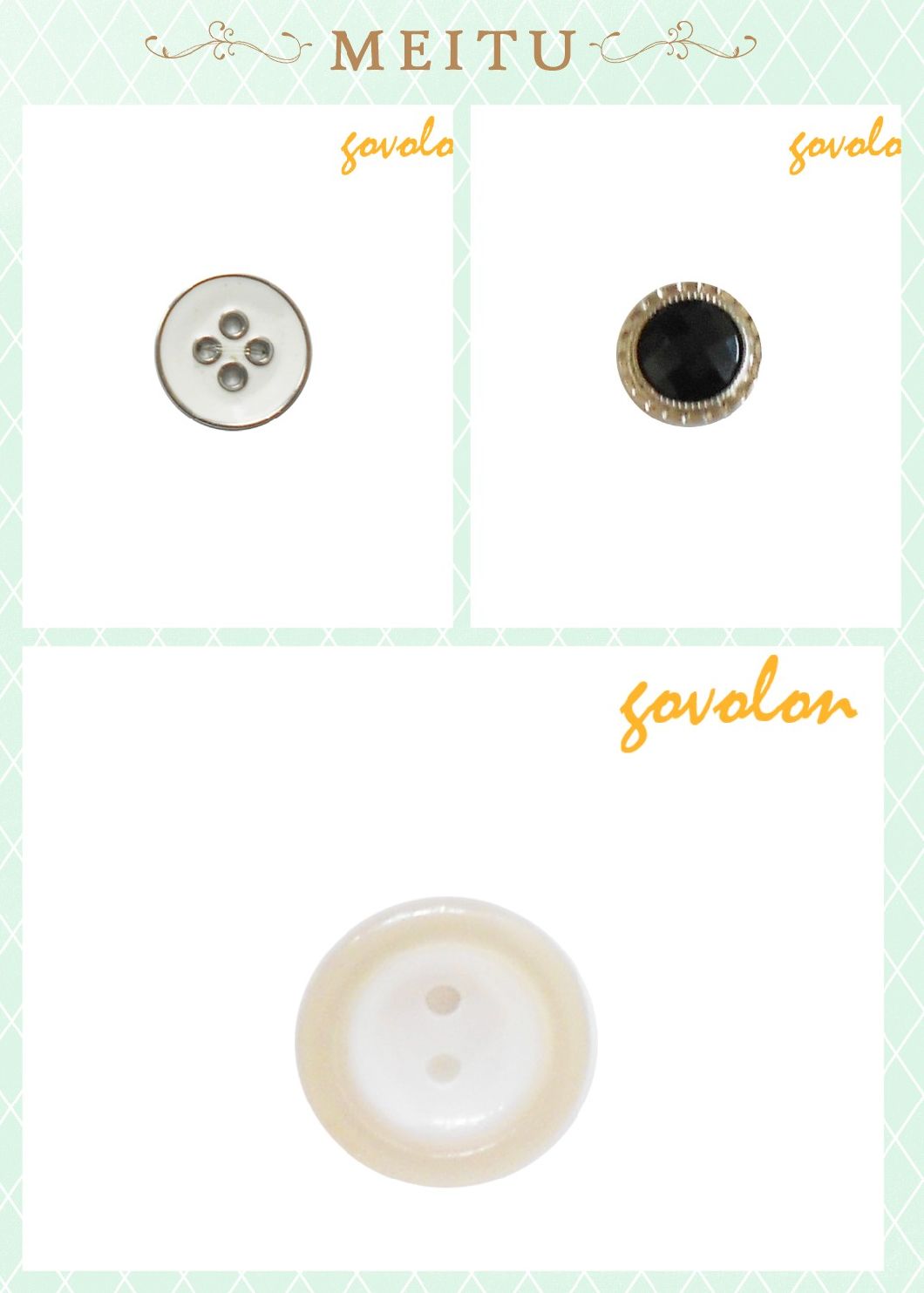 2018 Fashion Garment Accessories /Shirt Button /Plastic Button /Metal Button