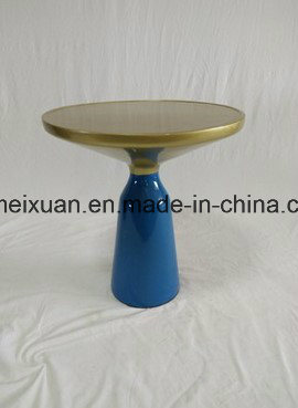 Small Tea Table Nordic Design Interior Glass Tea Table Bell Table FRP Custom Furniture (M-X3741)