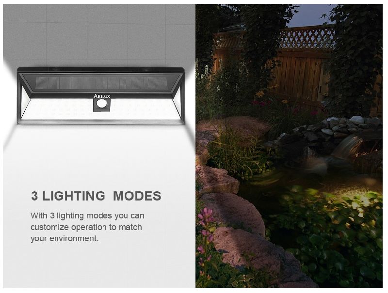PIR Motion Sensor 80 LED Solar Light Outdoor Solar Powered LED Garden Light Waterproof Emergency Wall Lamp