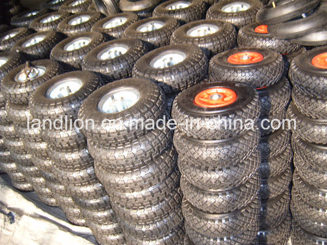 Both Side Pneumatic Rubber Wheel 4.10/3.50-6