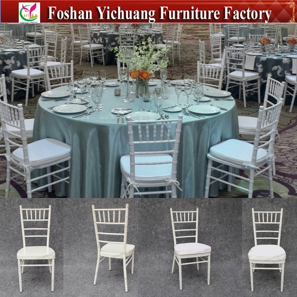 Foshan Wedding Furniture White Tiffany Chair Yc-A21-113