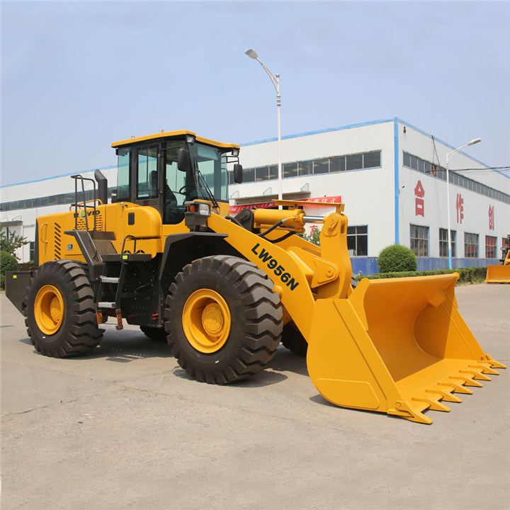 Famous Brand Automatic Transmission 5ton Compact Wheel Loader Price
