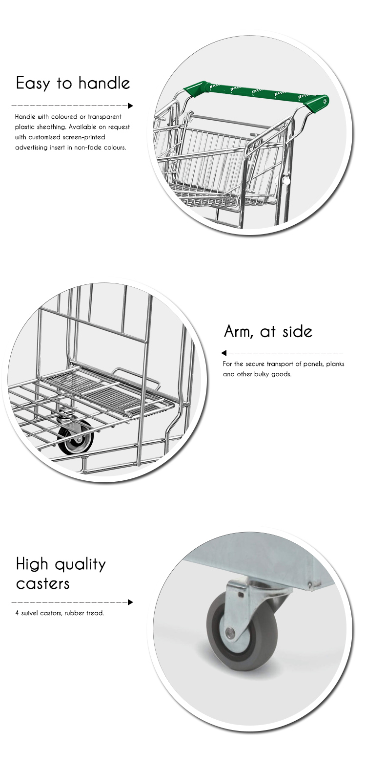 Wholesale Warehouse Cart Trolley with Best Price