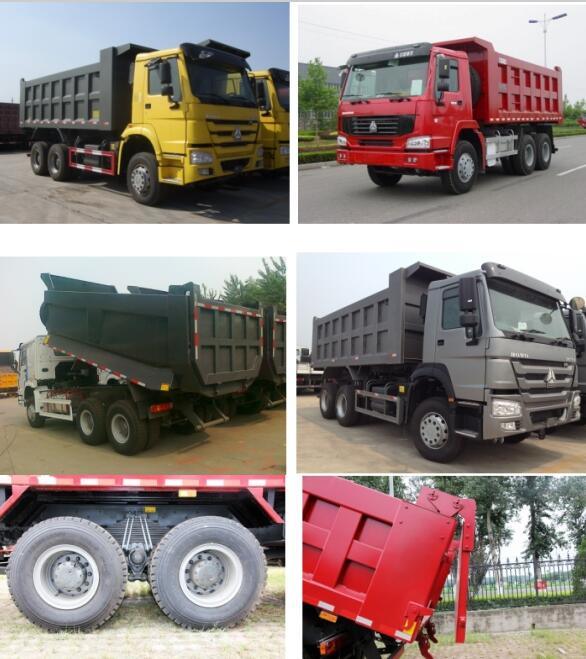 Sinotruk HOWO 6X4 336HP 10 Wheel Dump Trucks Tipper Truck for Sale