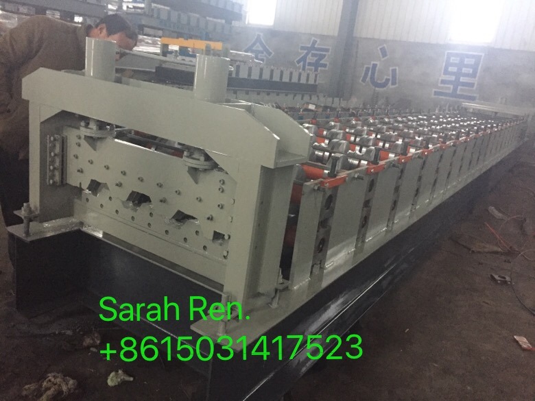 Full Auto Steel Metal Floor Deck/Decking Building Roll Forming Machine