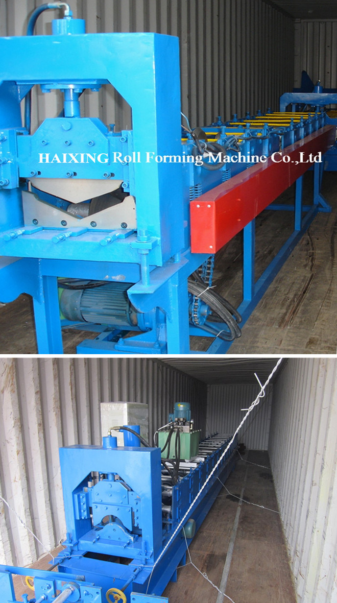 Steel Profile Ridge Cap Roll Forming Machine