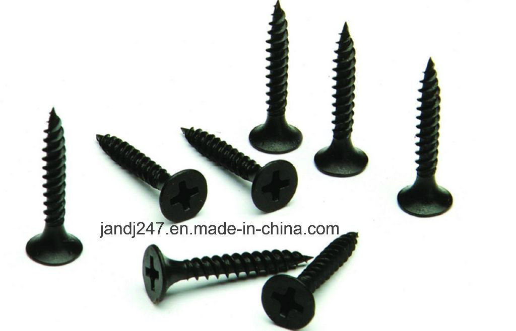 Coarse Thread Black Bugle Head Drywall Screw