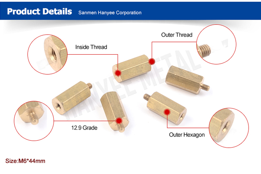 Custom-Made Furniture Hardware Fittings Threaded Motorcycle Parts Accessories Eyelets Hex Head Nut