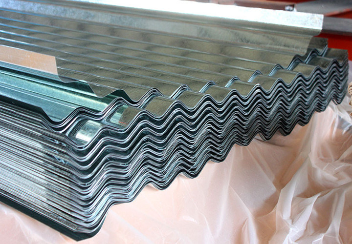 Galvanized Corrugated Roofing Steel Sheets 0.11mm for West Africa