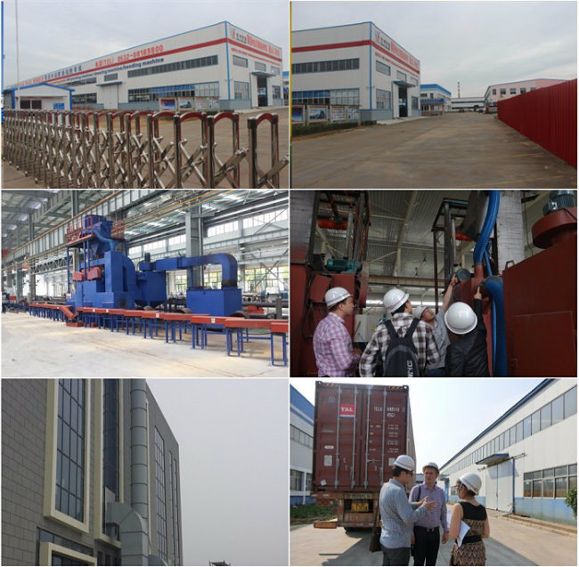 Steel Pipe/Steel Tube Outer Wall Shot Blasting Machine